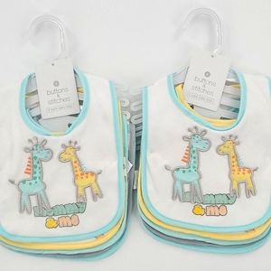 Buttons & Stitches Baby Bibs